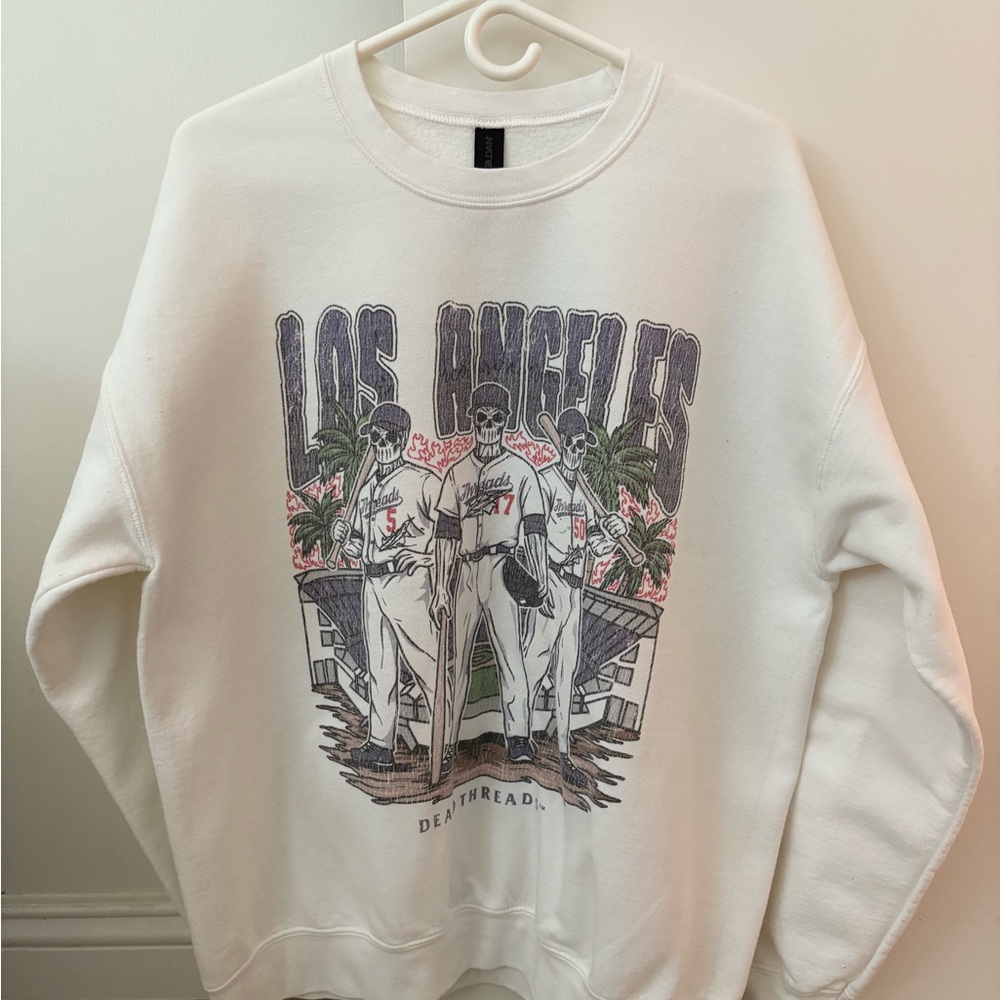 Los Angeles Dodgers Baseball Crewneck Sweatshirt – Size Large